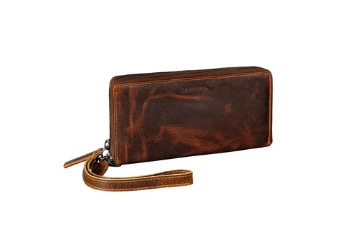 STILORD 'Poppy' 3-in-1 XL Leder Geldbörse Damen Groß - Damen-Geldbörsen mit Handyfach, 12 Kartenfächer und RFID-Schutz für maximale Sicherheit und Organisation. Vielseitig tragbar als Clutch oder Abendtasche.