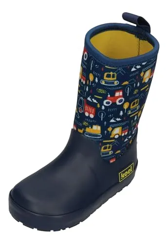 KOEL Neopren Wellie Barfußschuh Tractor Blue von Koel