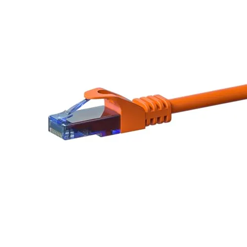 Danicom CAT6a Netzwerkkabel 100% Kupfer in orange von Danicom