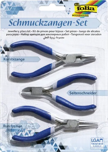 folia Zangen-Set Schmuckzangen 23005 – 3-teilig