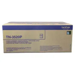 Original Brother TN3520P Schwarz Toner - Tonerkassette in Schwarz, echt und original, für zuverlässige Druckqualität in HL L6400DW und MFC L6900DW.