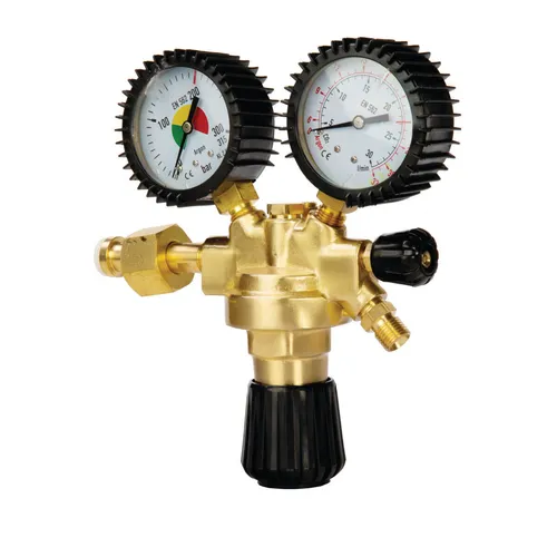 Schweißkraft Druckminderer Argon/CO2, groß, 1700050 - Schweißzubehör für präzise Gasregulierung, ideal für professionelle Schweißarbeiten und sicheres Arbeiten mit Argon und CO2.