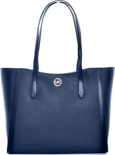 Michael Kors Leida Umhängetasche Blau 33x30x12 cm
