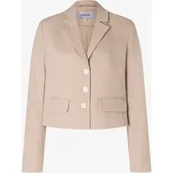 Kurzer Blazer von MORE & MORE - Eleganter kurzer Blazer für vielseitige Kombinationen im Büro und Alltag. Ideal zu Röcken, Kleidern oder lässigen Outfits mit Jeans und Sneakers.