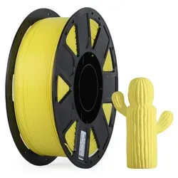 Ender PLA Filament Yellow, 3D-Filament (gelb, 1 kg, 1,75 mm, auf Rolle)
