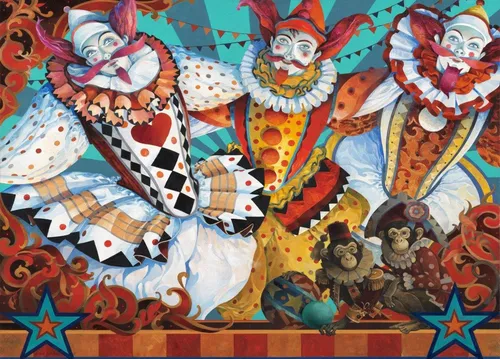 Bluebird Puzzle Puzzle Big Top, Puzzleteile