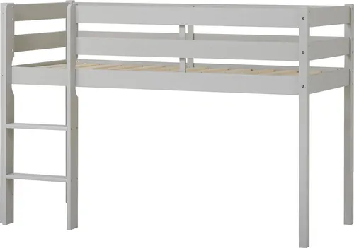HOPPEKIDS ECO COMFORT Hochbett - Hochbett, 2-in-1 teilbar, aus massivem Kiefernholz, zertifiziert nach nordischen Umweltstandards, ideal für nachhaltige Kinderzimmergestaltung.