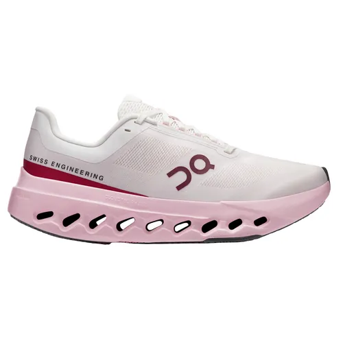 On Damen Cloudsurfer Next Schuhe in Rosa (Größe 42) - Leichte und atmungsaktive Straßenlaufschuhe mit hervorragender Dämpfung für ein komfortables Laufgefühl.