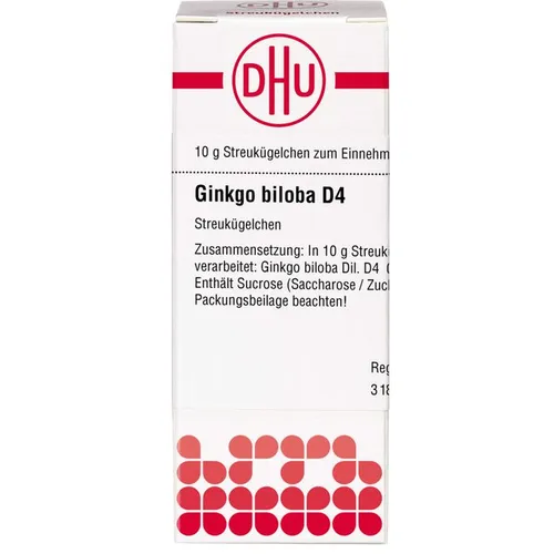 DHU-Arzneimittel GmbH & Co. KG GINKGO BILOBA D 4 Globuli 10 g 07456884