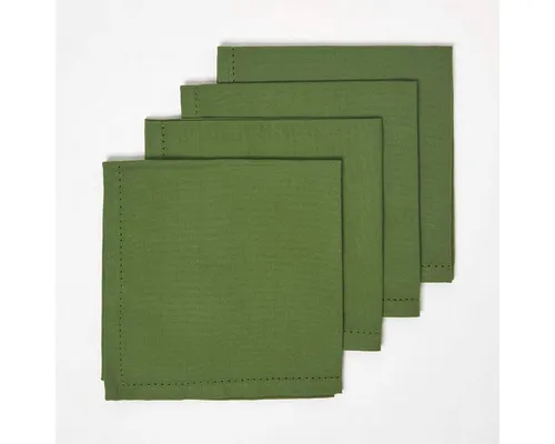 Stoffservietten Grün von Homescapes