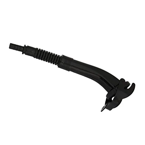 Oxid7® Ausgießer für Metall Benzinkanister Kraftstoffkanister - flexibel - Schwarz - aus Metall - passend für 5, 10 und 20 Liter Metallkanister