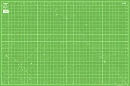 BabySnap Patchwork Schneidmatte 90x60cm Pink (Hell-Grün)