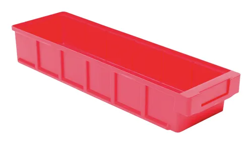 LA KA PE Kleinteilebox VKB 500 x 152 x 83 mm rot - 50152 02 01