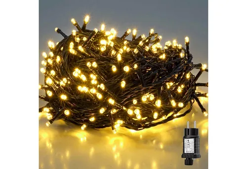 Salcar LED-Lichterkette 2m-100m LED Lichterkette Weihnachtsbaum 20-1660er LED Weihnachtsdeko