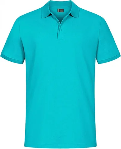 EXCD Poloshirt Herren, Jade, M - Hochwertiges Poloshirt für Herren in Jade mit strapazierfähiger Piquè-Oberfläche. Ideal für den täglichen Einsatz, pflegeleicht und bis 60 °C waschbar. Separate Brusttasche und modischer Schnitt.