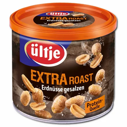  Ültje Extra Roast Erdnüsse, gesalzen, Nüsse, 180g Dose 11,72€/1kg