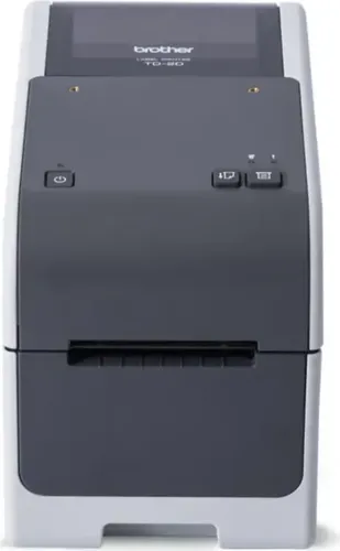 Brother TD-2320D203 Etiketten- und Belegdrucker - Drucker für Etiketten und Belege, bietet hohe Druckgeschwindigkeit von bis zu 152.4 mm/Sek. und vielseitige Anschlussmöglichkeiten über USB und LAN.