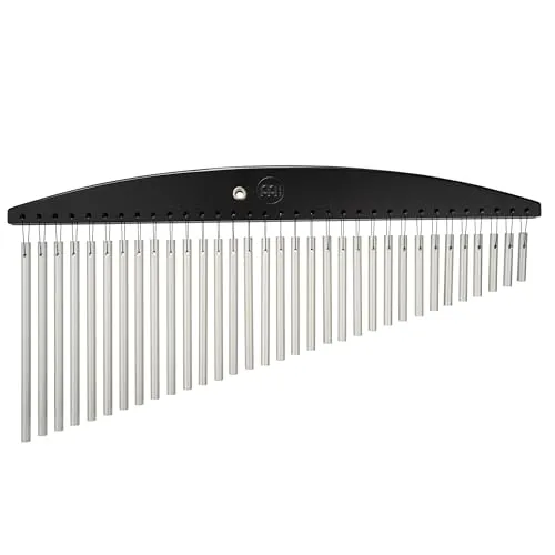 Meinl Headliner Chimes HCH2BK – Aluminium Glockenspiel mit 33 Bars - Chimes – Erleben Sie den vollen, warmen Sound von 33 freischwingenden Klangstiften auf einer ergonomisch gebogenen Holzkonsole, ideal für Singer und Songwriter.