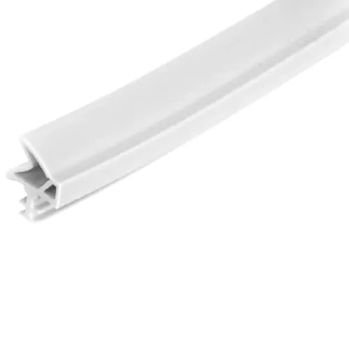 cyclingcolors Türdichtung Weiß flexibel gummi 12mm Zimmertüren Zimmertürdichtung Antidehnungsfaden Haustürdichtung Türanschlagdichtung Fensterdichtung Gummidichtung, länge 1m