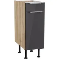 Optifit Unterschrank Linus984, anthrazit glänzend
