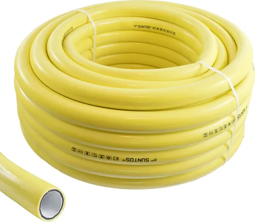 puteus Gartenschlauch 25m - Verdreh-sicher und knickfest - Gartenschlauch 3/4 Zoll, 25 m lang, robust und langlebig für eine mühelose Bewässerung im Garten.