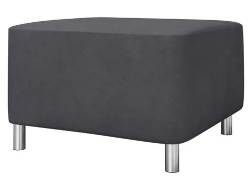 Mirjan24 Moderner Polsterhocker Dover in grau von Mirjan24