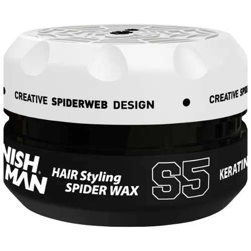 Nishman Hair Styling Spider Wax S5 150ml eine starke Haarpomade.