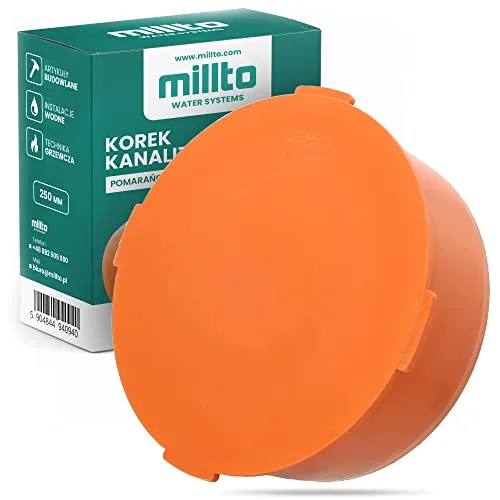 Millto™ Muffenstopfen HT KG Rohr DN 250 mm Orange von Millto