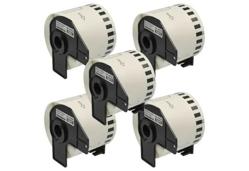 vhbw Etikettenpapier Ersatz für Brother DK-44605 für Etikettendrucker