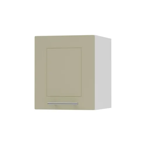 Feldmann-Wohnen Klapphängeschrank, Creme-Weiß, Holz