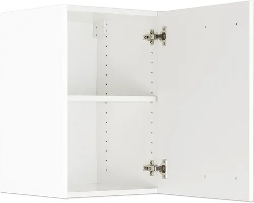 Optifit Hängeschrank Salo214 BxTxH 50 x 34,6 x 57,6 cm weiß matt zerlegt Anschla