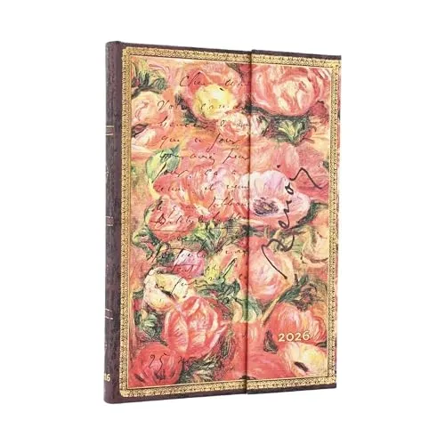 12-Monatskalender 2026 Renoir Midi Horizontal von Paperblanks