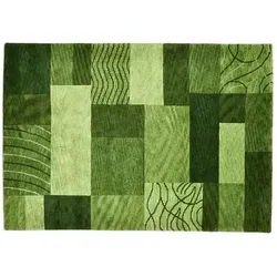 Teppich DOMAS in grün von Theko