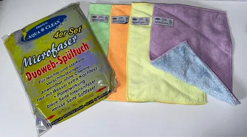 AQUA CLEAN 4er Set Duoweb Spültuch von Aqua Clean