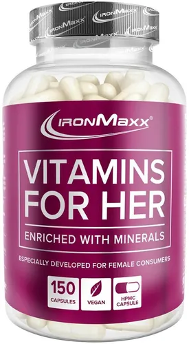 IronMaxx Vitamins for Her, 150 Kapseln
