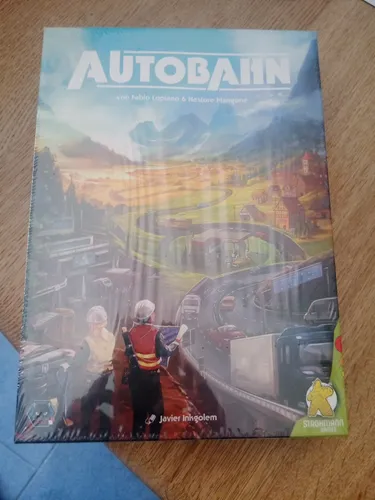 Autobahn - Fabio Lopano - Strategie Brettspiel für Autofans - Gesellschaftsspiel für 2-6 Spieler, ideal für ages 12-16, strategisches Gameplay rund um Autos & Fahrzeuge, neu und originalverpackt.
