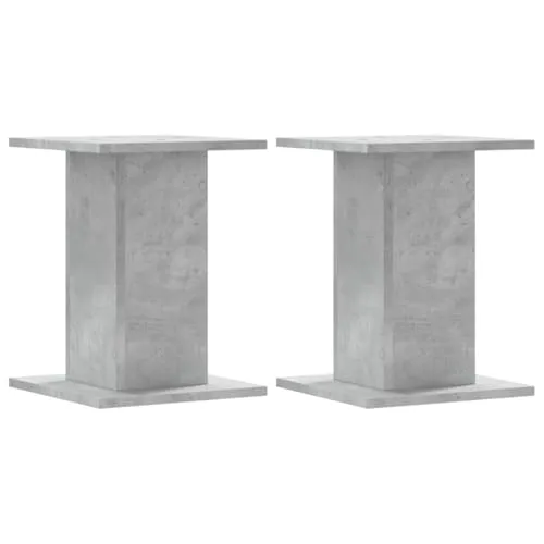 vidaXL Lautsprecherständer 2 STK. - Hohe Boxenständer für HiFi Heimkino - Lautsprecherständer aus robustem Holzwerkstoff mit stabiler Oberfläche, ideal für verbessertes Audio-Hörerlebnis und optimale Klangqualität.