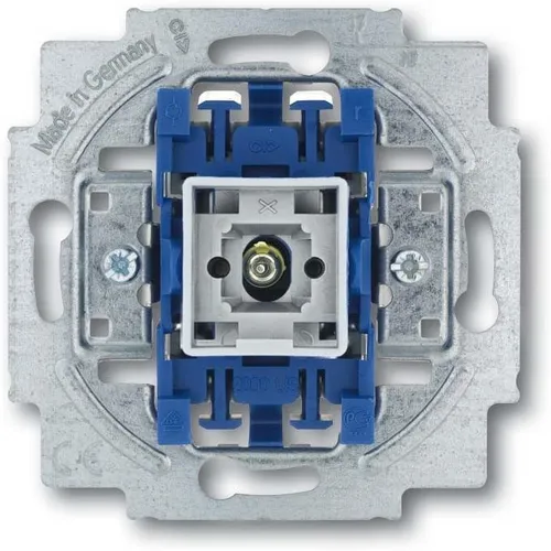 Busch-Jaeger Wippkontrollschalter-Einsatz 16A - Smart Home Wippkontrollschalter mit 1 mA Glimmlampe, ideal für den Einsatz in handelsüblichen UP-Dosen. Sicher und zuverlässig mit Schutzart IP 20.