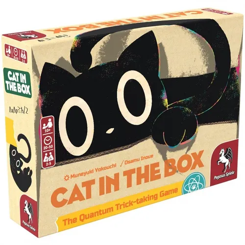 Cat in the Box - Gesellschaftsspiel - Englische Ausgabe des beliebten Spiels, ideal für Spielabende mit Freunden und Familie, fördert strategisches Denken und Kreativität.