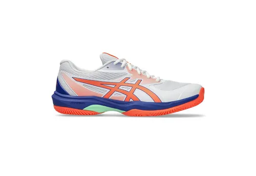 Asics Game Ff Padel - Sportlicher Padelschuh in Weiß 40,5 EU - Sneaker mit schnürbarem Design und optimaler Dämpfung für besten Komfort auf dem Platz.