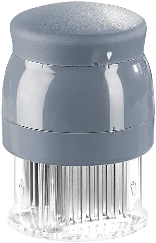 Rosenstein & Söhne Fleischsteaker: Fleischzartmacher mit 72 Edelstahlklingen (Fleischklopfer, Fleischsteaker für Haushalt, Fleischroller)