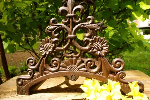 Schlauchhalter Gartenschlauchhalter malerische Halterung für den Gartenschlauch
