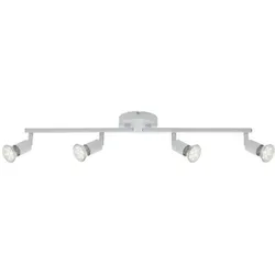 Briloner Leuchten LED-Deckenleuchte 4-flg Spotbalken 4x 3 Watt, 4x 250lm, weiß - Weiß