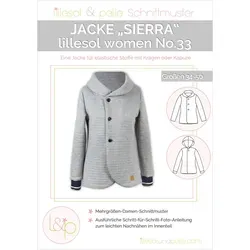 Lillesol Women Papierschnittmuster No.33 Jacke Sierra von lillesol & pelle