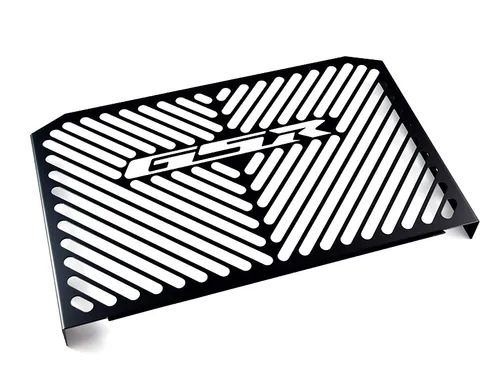 ZIEGER Kühlerabdeckung für Suzuki GSR 600 BJ 2006-2011 - Kühlerschutzgitter aus Edelstahl, gebürstet und pulverbeschichtet, schützt zuverlässig vor Schmutz und Steinschlägen.