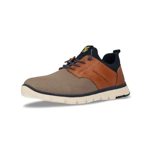 Salamander E31ASB606911-5263 Slipper beige 45 EU - Herren-Slipper aus hochwertigem Leder und Textil, bequemes Kaltfutter für angenehmes Tragegefühl den ganzen Tag.