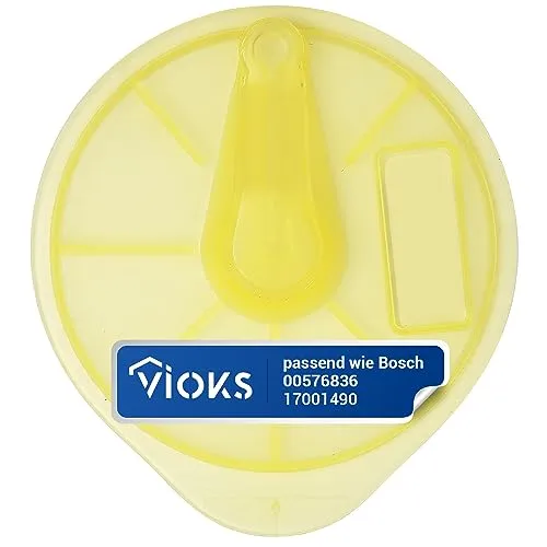VIOKS Service T-Disc/Reinigungsdisc Ersatz für Bosch T Disc 00576836 Gelb Service Disk Tаssimo Reinigungsdisc für Tаssimo Kapselmaschine Kaffeevollautoat