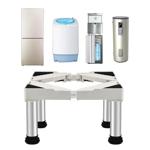 waschmaschinen untergestell waschmaschinen unterschrank Tiefkühltruhe Untergestell 50-75cm Kühlschrank Verstellbare Sockel Möbelträger füR Geschirrspüler kühlschrank erhöhung