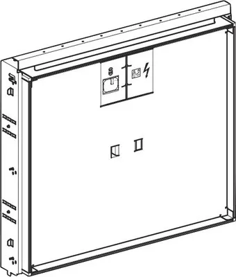 Geberit Fertigbauset für Geberit ONE Waschtisch in weiß von Geberit