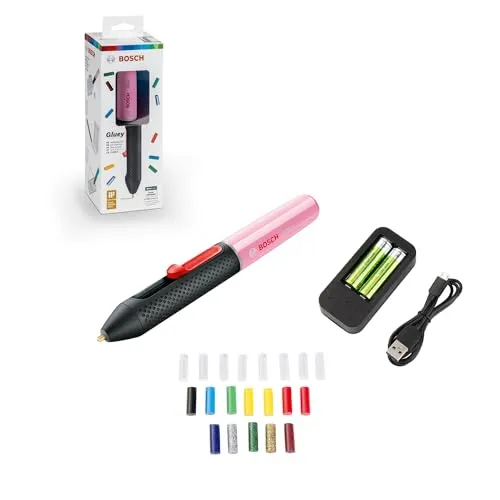 Bosch Akku Heißklebestift Gluey Cupcake Pink